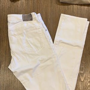 AG white jeans